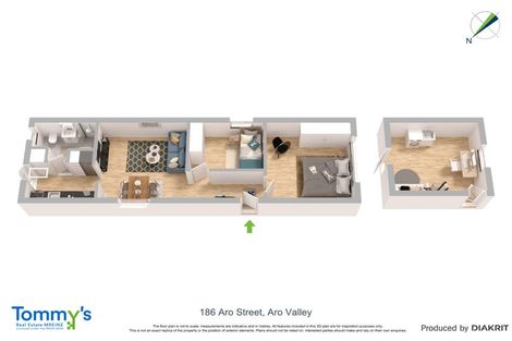 Photo of property in 186 Aro Street, Aro Valley, Wellington, 6021