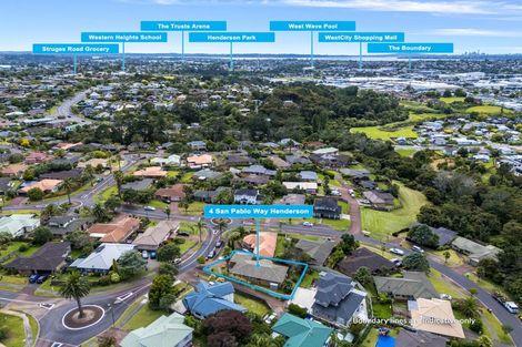 Photo of property in 4 San Pablo Way, Henderson, Auckland, 0612
