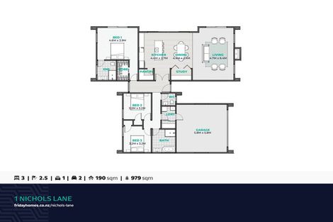 Photo of property in 1 Nichols Lane, Greytown, 5712