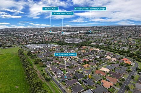 Photo of property in 28 Franshell Crescent, East Tamaki, Auckland, 2013