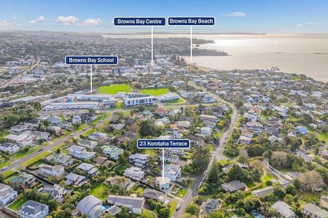 Photo of property in 23 Korotaha Terrace, Rothesay Bay, Auckland, 0630