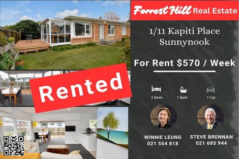 Photo of property in 1/11 Kapiti Place, Sunnynook, Auckland, 0620