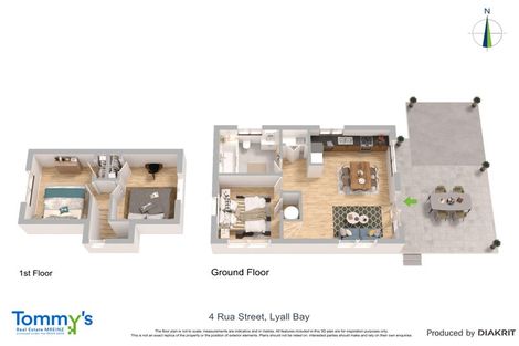 Photo of property in 6 Rua Street, Lyall Bay, Wellington, 6022