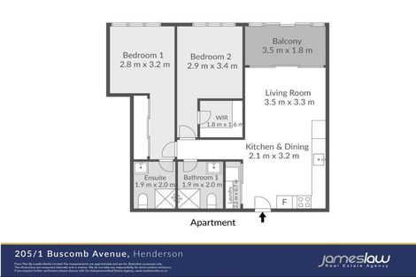 Photo of property in 205/1 Buscomb Avenue, Henderson, Auckland, 0610