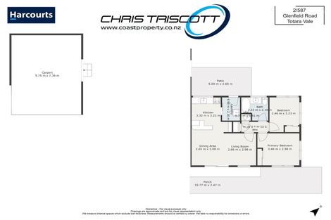 Photo of property in 2/587 Glenfield Road, Totara Vale, Auckland, 0629