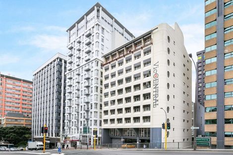 Photo of property in Orange Apartments/victoria Centr, 811/169 The Terrace, Wellington Central, Wellington, 6011