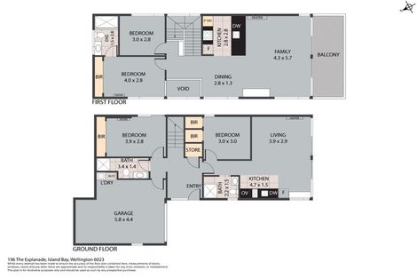 Photo of property in 196 The Esplanade, Island Bay, Wellington, 6023