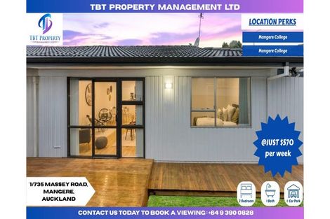 Photo of property in 1/735 Massey Road, Mangere, Auckland, 2022