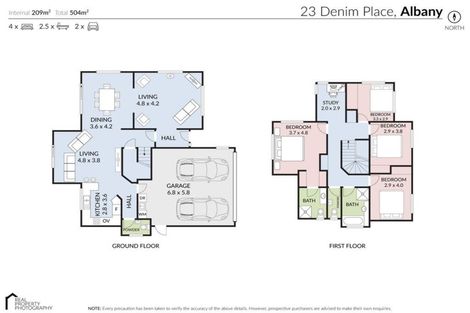 Photo of property in 23 Denim Place, Albany, Auckland, 0632