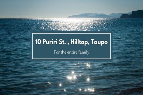 Photo of property in 10 Puriri Street, Hilltop, Taupo, 3330