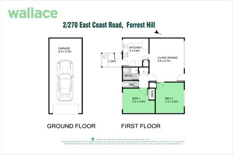 Photo of property in 2/270 East Coast Road, Forrest Hill, Auckland, 0620