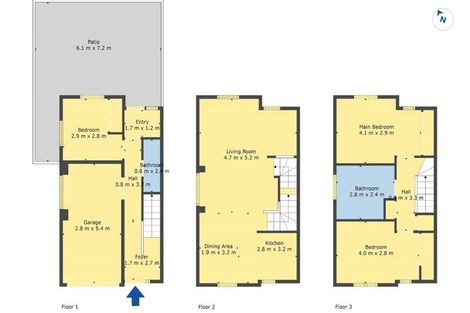 Photo of property in 2 Verdale Circle, Glen Eden, Auckland, 0602