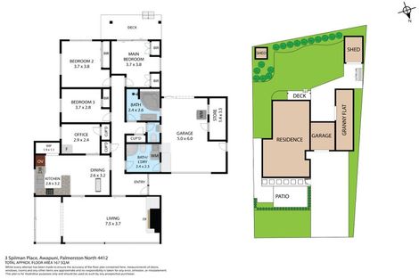 Photo of property in 3 Spilman Place, Awapuni, Palmerston North, 4412