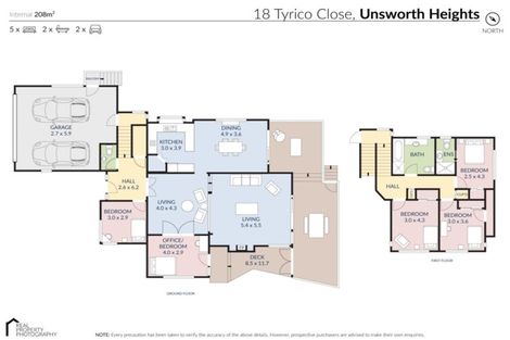 Photo of property in 18 Tyrico Close, Unsworth Heights, Auckland, 0632