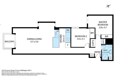 Photo of property in Republic2, 7d/11 Tennyson Street, Te Aro, Wellington, 6011