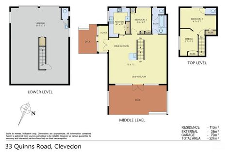 Photo of property in 33 Quinns Road, Clevedon, Papakura, 2585