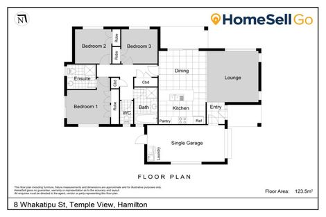 Photo of property in 8 Whakatipu Street, Temple View, Hamilton, 3218