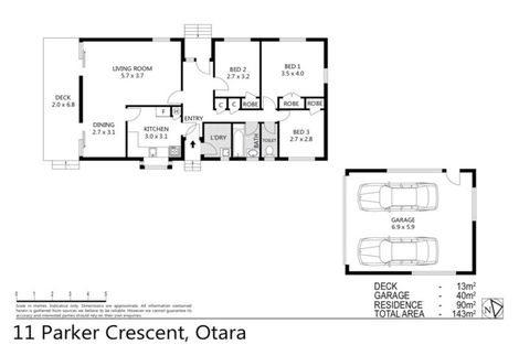 Photo of property in 11 Parker Crescent, Otara, Auckland, 2023