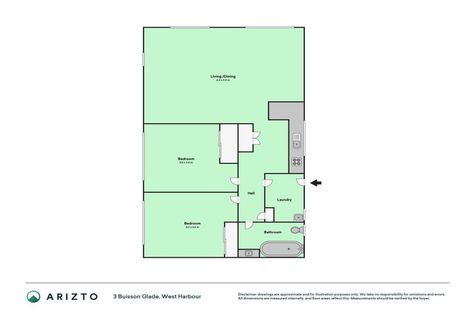 Photo of property in 3 Buisson Glade, West Harbour, Auckland, 0618