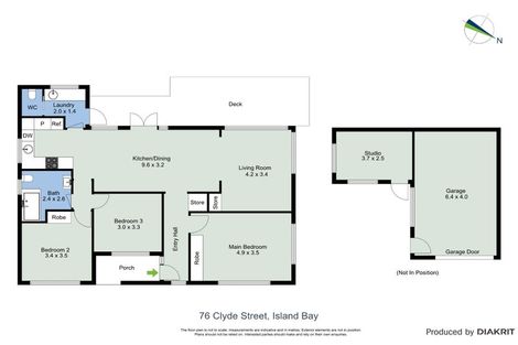 Photo of property in 76 Clyde Street, Island Bay, Wellington, 6023