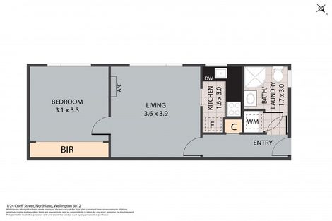 Photo of property in 24f1 Crieff Street, Northland, Wellington, 6012