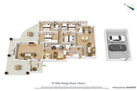 Photo of property in 57 Rifle Range Road, Ohariu, Wellington, 6037