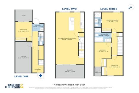 Photo of property in 43 Bonnette Road, Flat Bush, Auckland, 2019