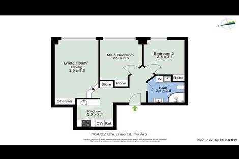 Photo of property in Atlas House, 16a/22 Ghuznee Street, Te Aro, Wellington, 6011