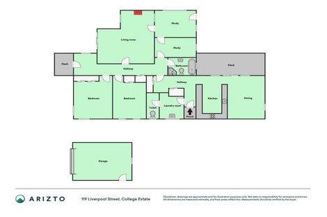 Photo of property in 119 Liverpool Street, College Estate, Whanganui, 4500