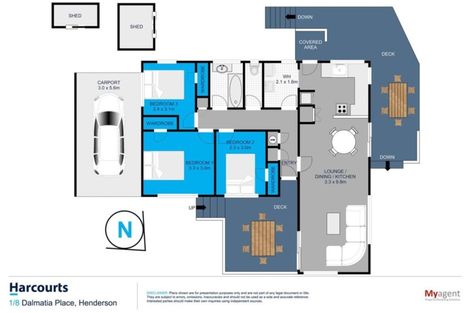 Photo of property in 1/8 Dalmatia Place, Henderson, Auckland, 0612