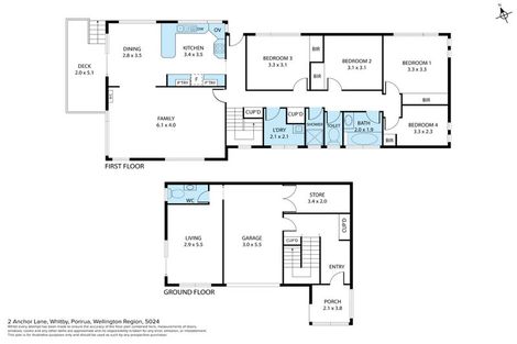 Photo of property in 2 Anchor Lane, Whitby, Porirua, 5024