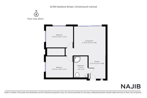 Photo of property in 5/318 Hereford Street, Christchurch Central, Christchurch, 8011