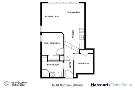 Photo of property in Terrace Garden Apartments, 10a/120 The Terrace, Wellington Central, Wellington, 6011