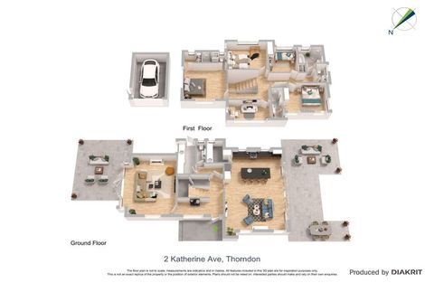 Photo of property in 2 Katherine Avenue, Thorndon, Wellington, 6011