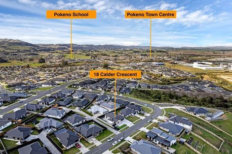 Photo of property in 18 Calder Crescent, Pokeno, 2402