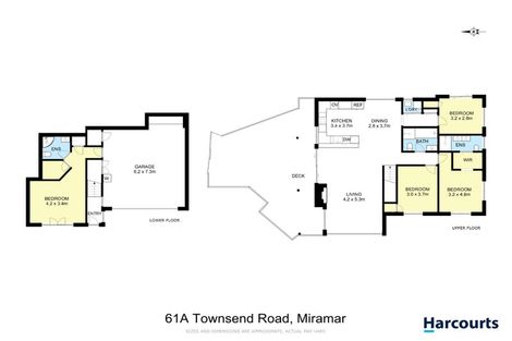 Photo of property in 61a Townsend Road, Miramar, Wellington, 6022
