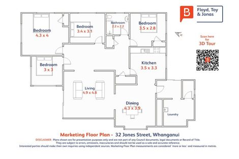 Photo of property in 32 Jones Street, Whanganui East, Whanganui, 4500