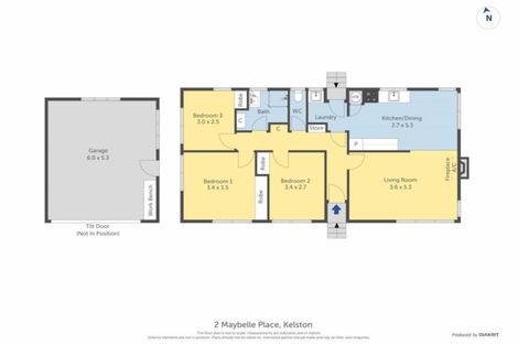 Photo of property in 2 Maybelle Place, Kelston, Auckland, 0602