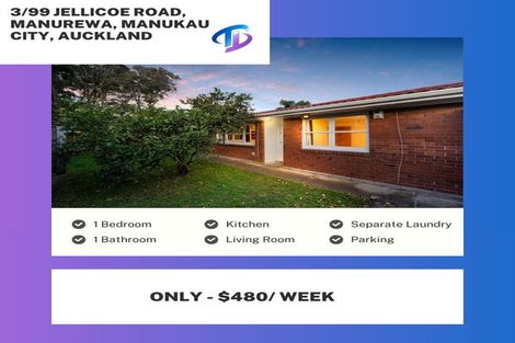 Photo of property in 3/99 Jellicoe Road, Manurewa, Auckland, 2102