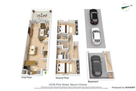 Photo of property in Victoria Villas, 43/35u Pirie Street, Mount Victoria, Wellington, 6011