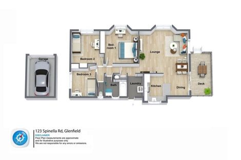 Photo of property in 123 Spinella Drive, Bayview, Auckland, 0629