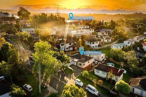 Photo of property in 4 Gallony Avenue, Massey, Auckland, 0614
