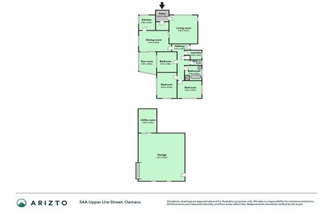 Photo of property in 54a Upper Ure Street, South Hill, Oamaru, 9400