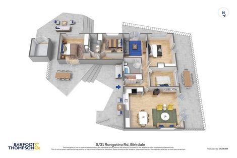 Photo of property in 1/33 Rangatira Road, Birkdale, Auckland, 0626