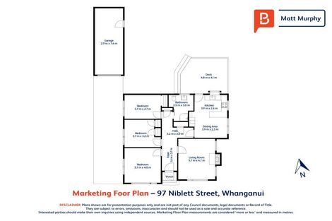 Photo of property in 97 Niblett Street, Whanganui, 4500