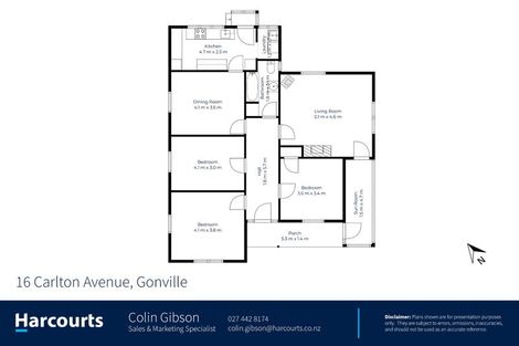 Photo of property in 16 Carlton Avenue, Gonville, Whanganui, 4501