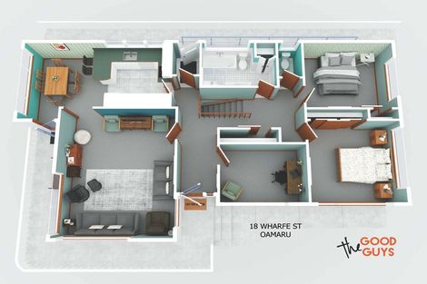 Photo of property in 18 Wharfe Street, South Hill, Oamaru, 9400
