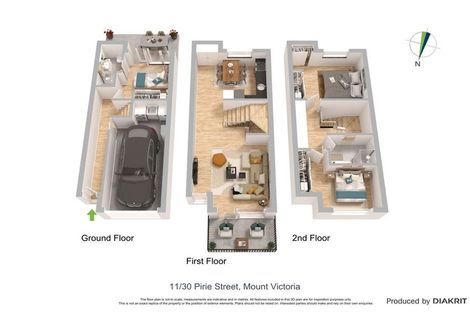 Photo of property in 11/30 Pirie Street, Mount Victoria, Wellington, 6011