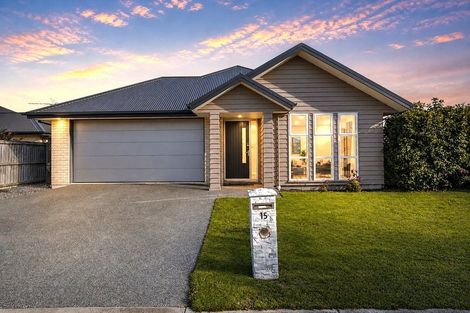 Photo of property in 15 Brockelbank Drive, Kaiapoi, 7630