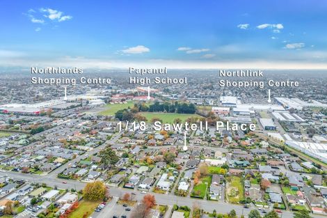 Photo of property in 1/18 Sawtell Place, Northcote, Christchurch, 8052